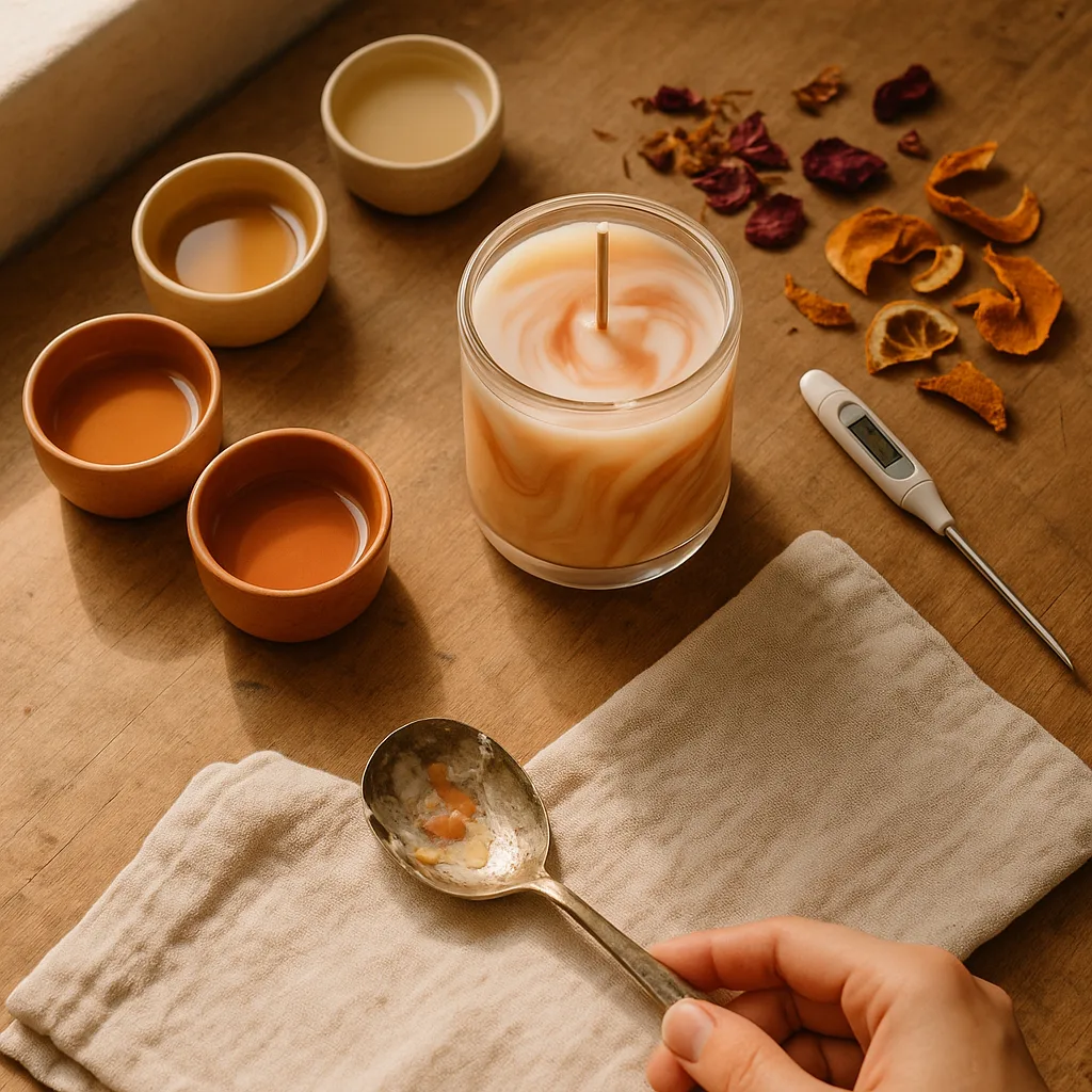 Além do Básico: Técnicas Artesanais de Acabamento para Velas Caseiras com Cara de Ateliê