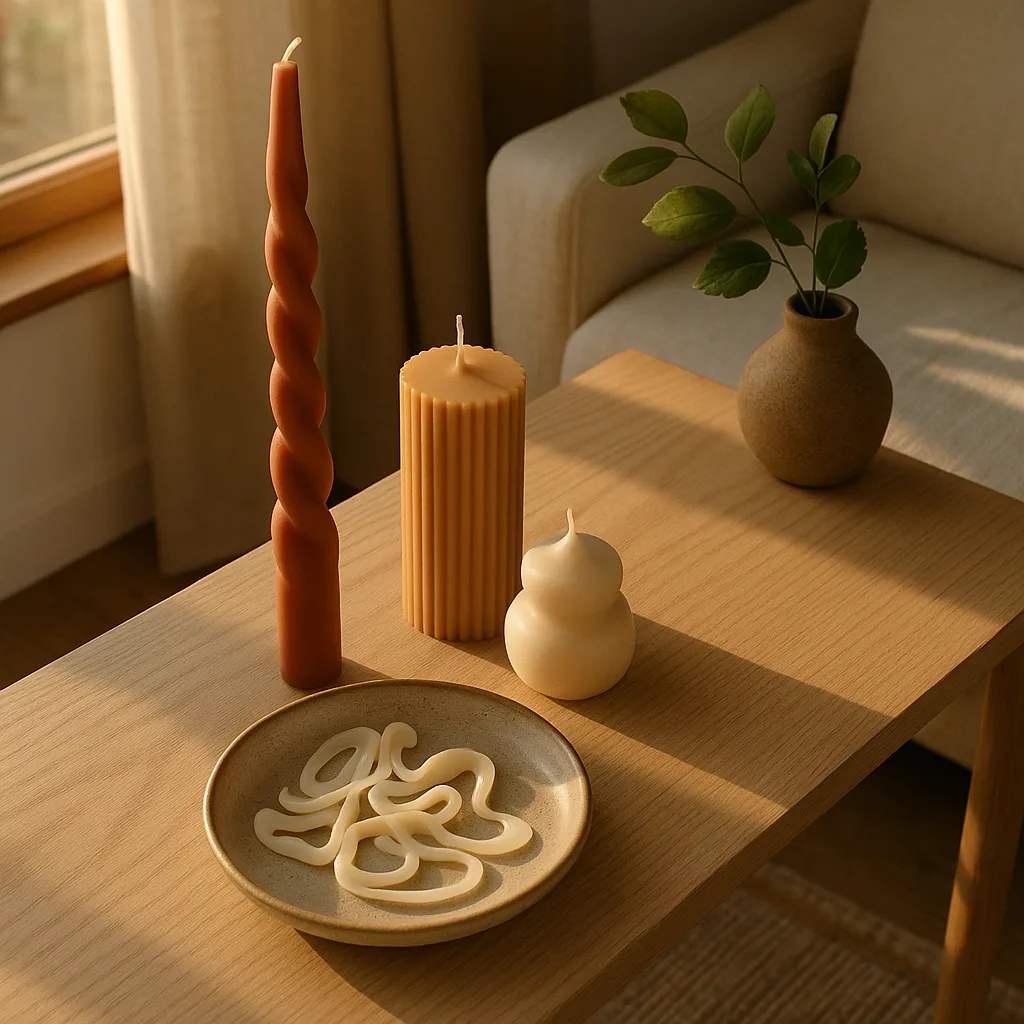 Como Combinar Cores e Formatos de Velas para Compor um Cenário na Casa
