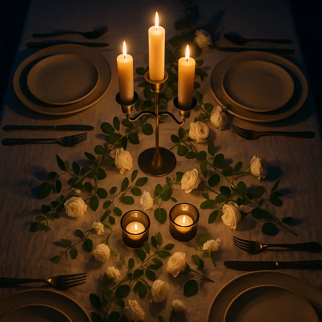O Código Não Escrito das Velas na Mesa: Bom Gosto, Cuidado e Encanto em Casamentos e Jantares