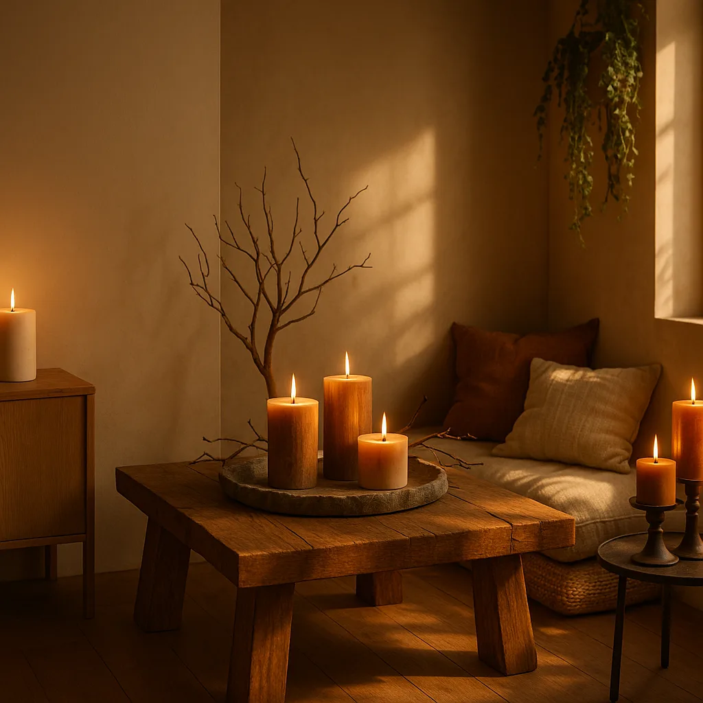 Velas em Cada Estilo de Decoração: Rústico, Minimalista e Boho em 2026